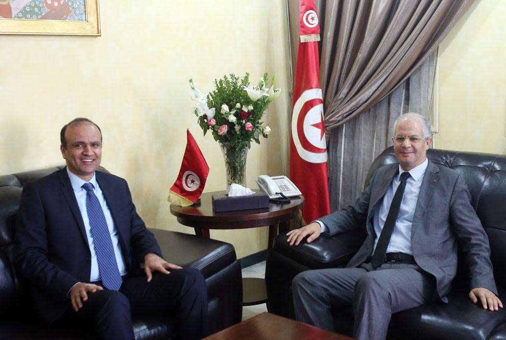 وزير التكوين المهني يستقبل وديع الجريء