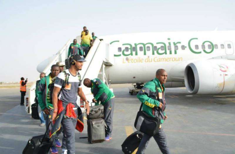 لاعبو المنتخب الكاميروني