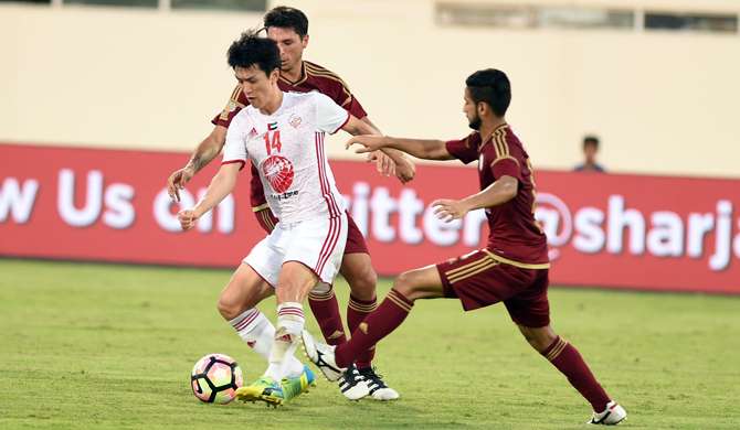 جانب من المباراة