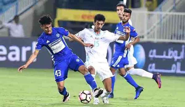 جانب من المباراة