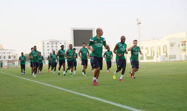 جانب من التدريبات