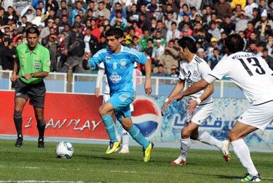 مباراة من الدوري العراقي