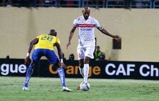 من مباراة الزمالك وصن داونز