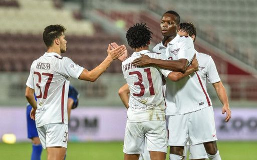 فرحة لاعبي الجيش 