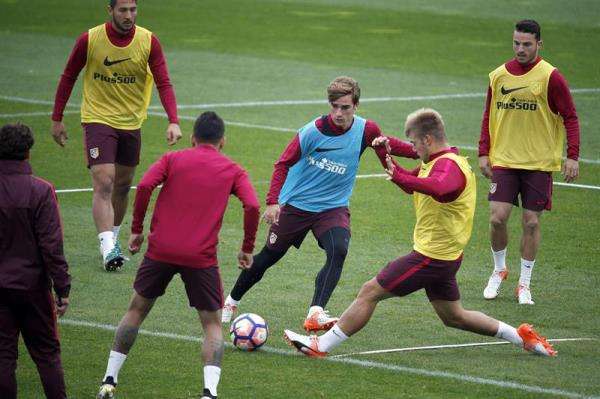 من تدريبات أتلتيكو