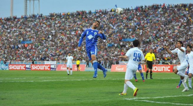 جانب من المباراة