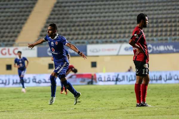 فرحة مؤمن زكريا بهدفه