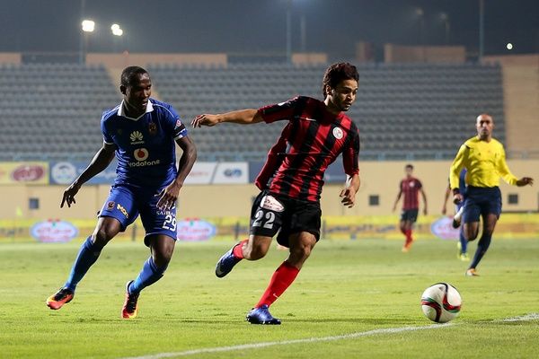 من مباراة الأهلي والداخلية 