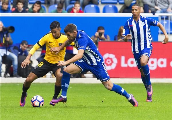 جانب من المباراة