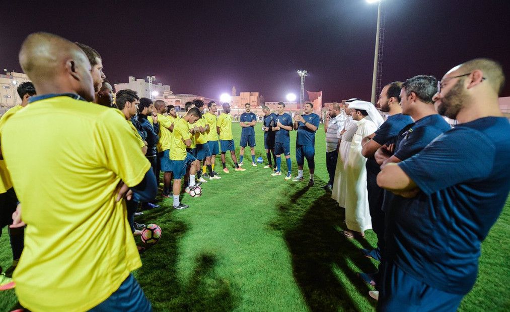 جالكا يقود أول تدريب