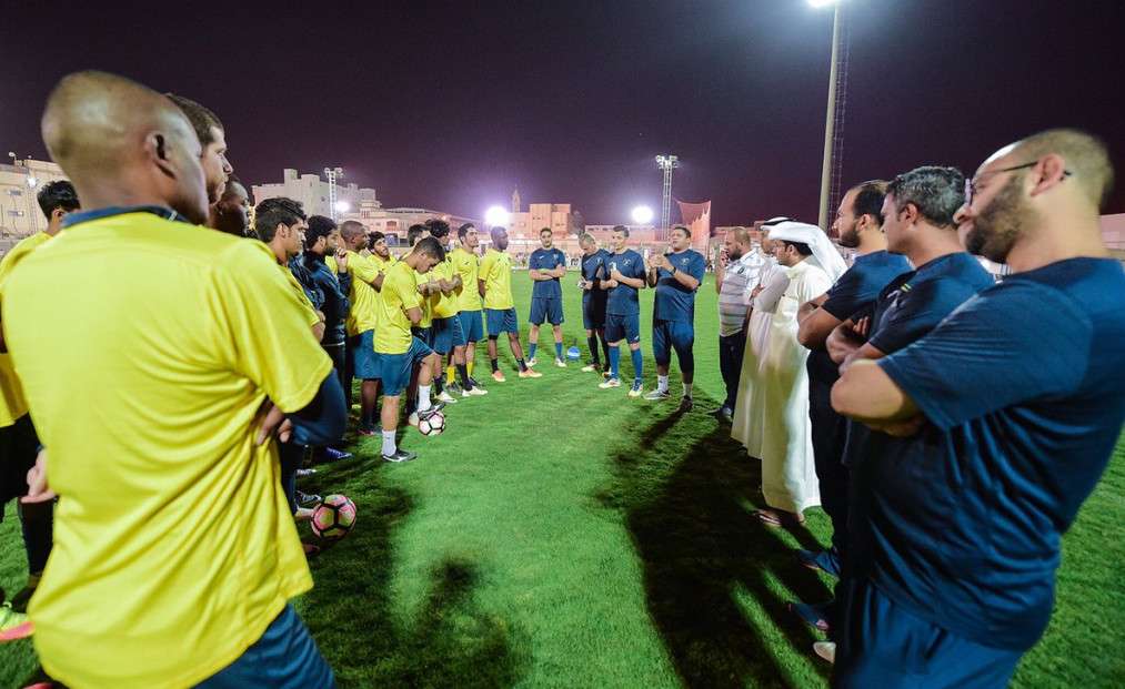 جالكا يقود أول تدريب