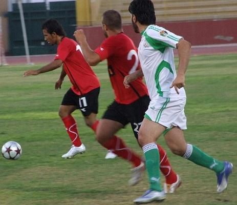 محارمة قدم مباراة طيبة قبل ان يخرج مصاباً