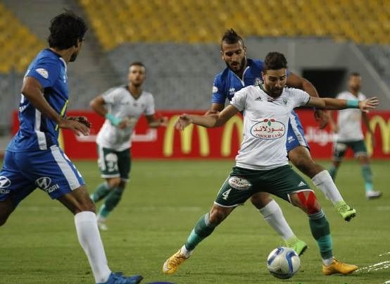 جانب من المباراة