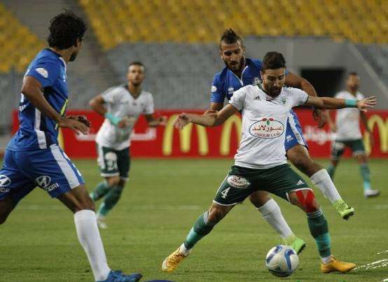 جانب من المباراة