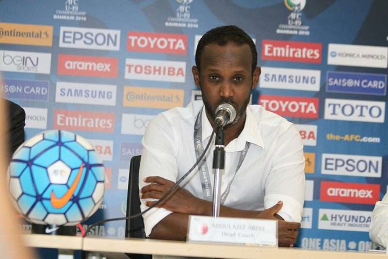 مدرب البحرين عبدالعزيز عبدو
