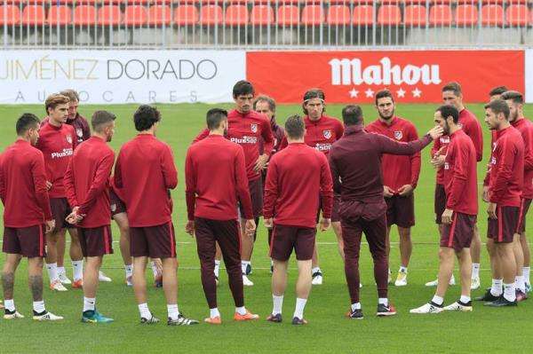 جانب من تدريبات اليوم