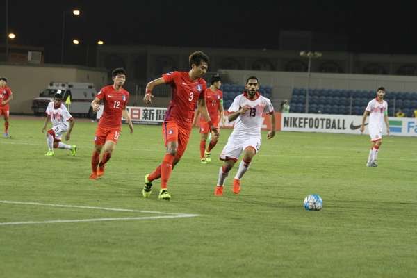 مباراة كوريا الجنوبية والبحرين