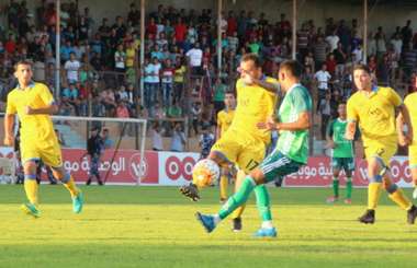 من لقاء التفاح وخدمات رفح للاعب شادي مصبح