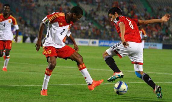 مباراة سابقة لمنتخب مصر للشباب