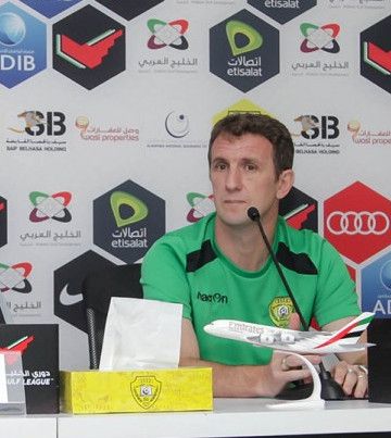 رودولفو أروابارينا في المؤتمر الصحفي