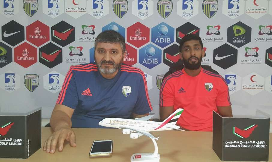 محمد قويض من المؤتمر الصحفي