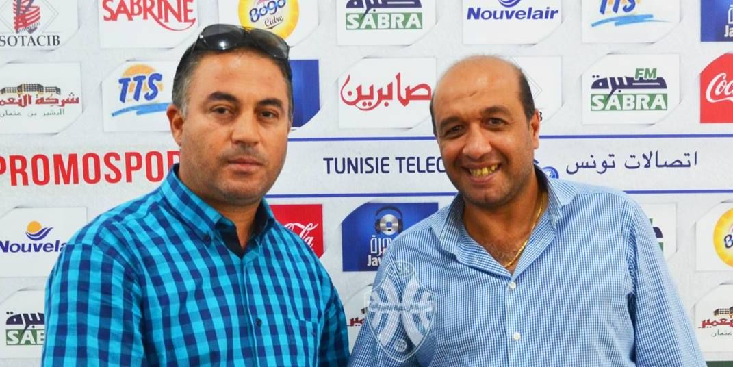 سفيان الحيدوسي صحبة رئيس شبيبة القيروان مراد بالاكحل