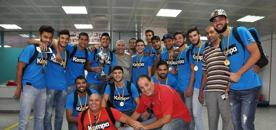 منتخب تونس للشباب بعد عودته الشهر الماضي مظفرا ببطولة افريقيا للامم  