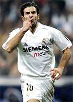 النجم البرتغالى لويس فيجو