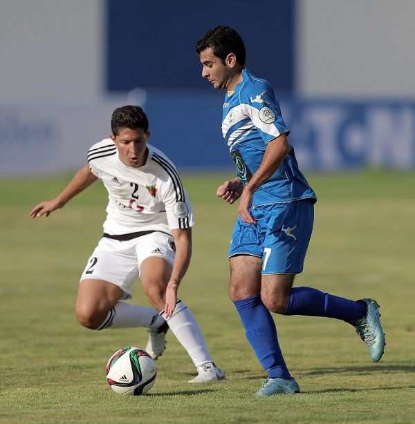 من لقاء سابق بين الرمثا والأهلي