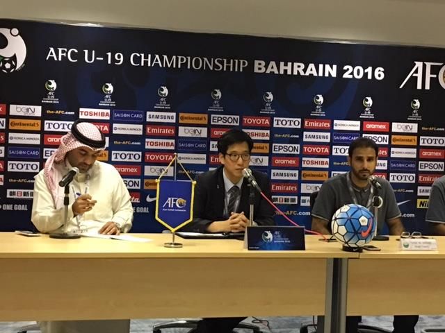 الشهري في المؤتمر بعد المباراة