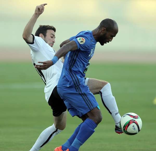 من لقاء الرمثا والأهلي اليوم