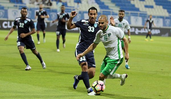 من مباراة حتا والإمارات