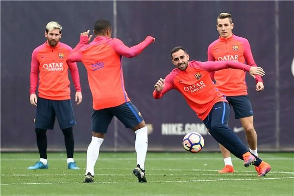 تدريبات برشلونة - أرشيفية