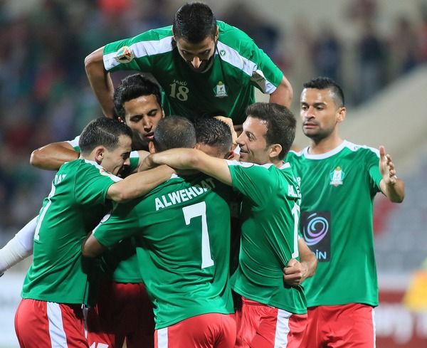 فرحة لاعبي الوحدات