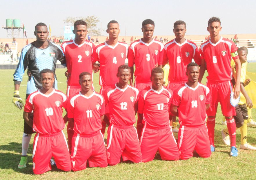 صورة أرشيفية للاعبي منتخب السودان للشباب