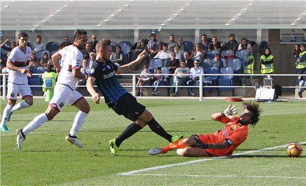 جانب من المباراة