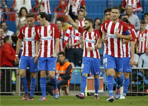 صورة أرشيفية لفريق أتلتيكو مدريد