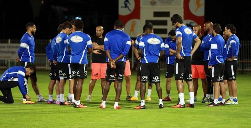 صورة أرشيفية من تدريبات الزمالك