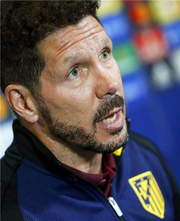 سيميوني من المؤتمر الصحفي اليوم