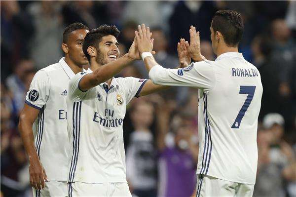 صورة أرشيفية للاعبي ريال مدريد