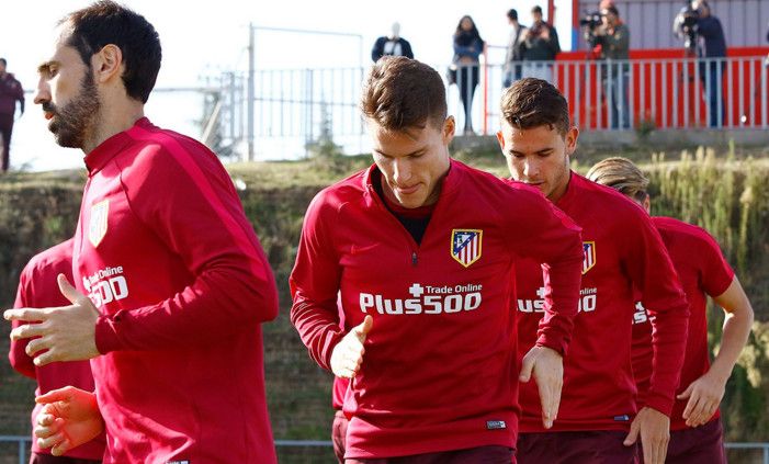 تداريب فريق أتلتيكو مدريد