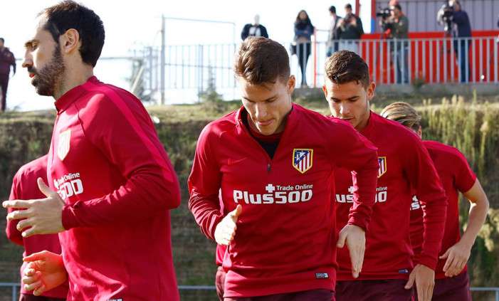 تداريب فريق أتلتيكو مدريد