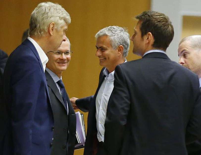 فينجر ومورينيو 