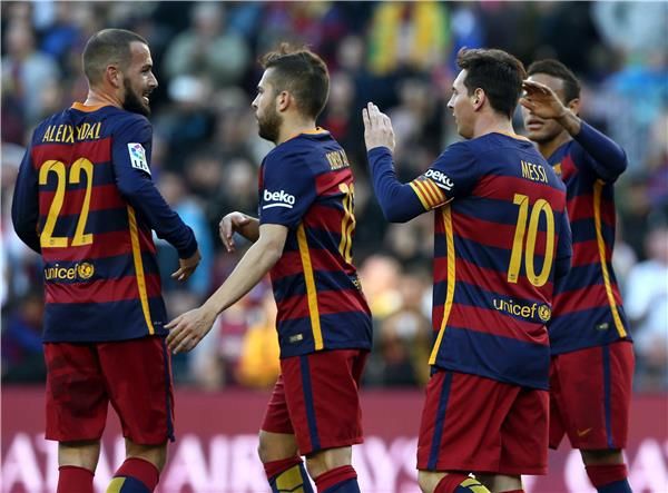 أليكس فيدال مع برشلونة