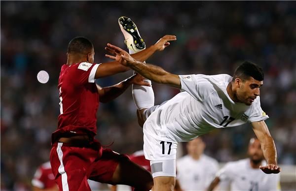 جانب من مباراة المنتخبين