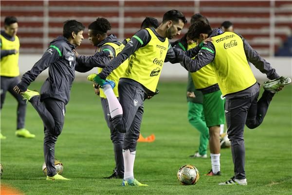 تدريبات المنتخب البوليفي (أرشيفية)