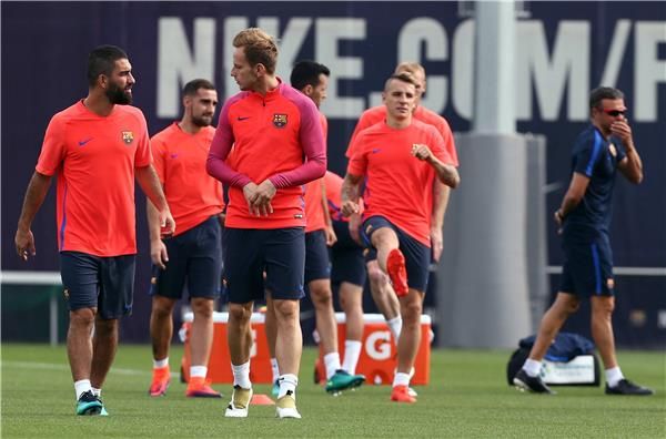 تدريبات برشلونة - أرشيفية