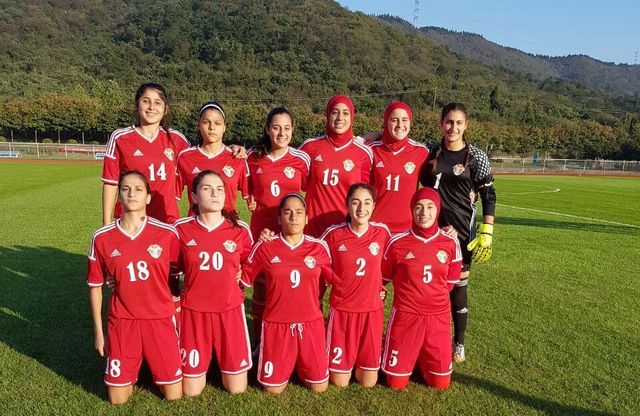 منتخب الأردن للشابات