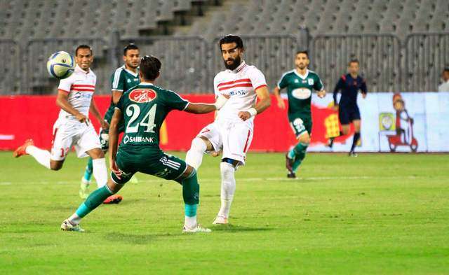 جانب من المباراة