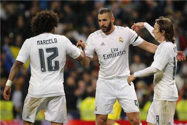 مودريتش وبنزيمة ومارسيلو